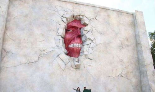 日本環(huán)球影城體驗巨人主題公園,三笠破次元壁,這個兵長我可以